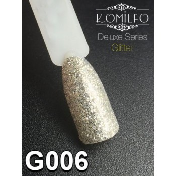 Gel polish G006 8 ml Komilfo Glitter