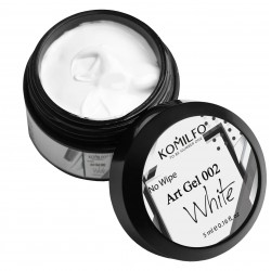 Komilfo-קומילפו No Wipe Art Gel White 002 5 ml