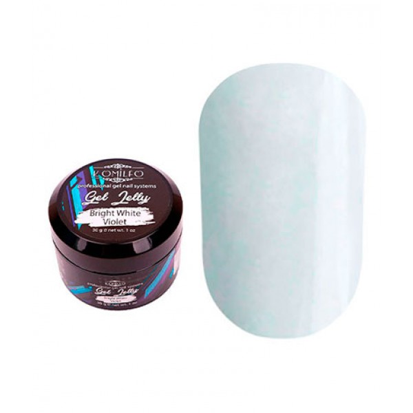 Komilfo Gel Jelly Bright White Violet 30 gr