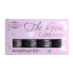 Komilfo-קומילפו The Gem Collection Amethyst Kit (purple), No001, 002, 003, 004