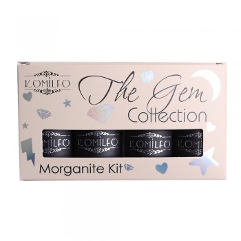Komilfo The Gem Collection Morganite Kit (peach), №021, 022, 023, 024