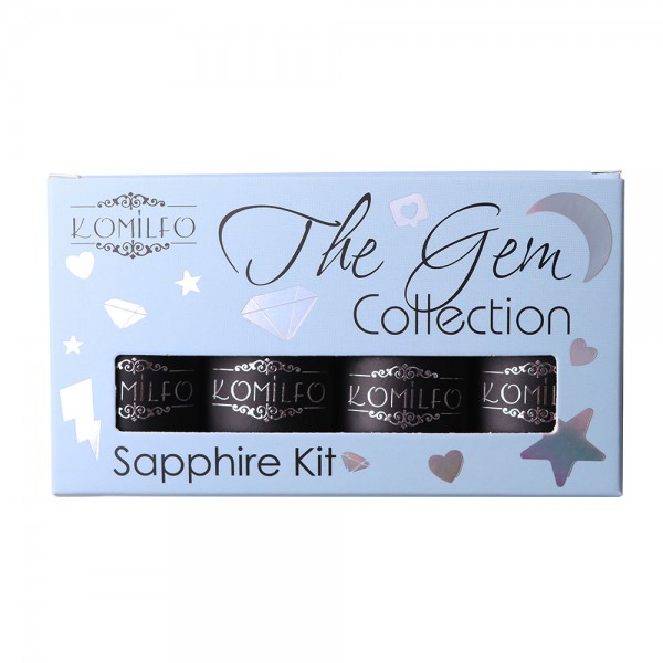 Komilfo The Gem Collection Sapphire Kit (sky), №013, 014, 015, 016