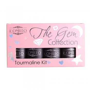 Komilfo The Gem Collection Tourmaline Kit (pink), №005, 006, 007, 008