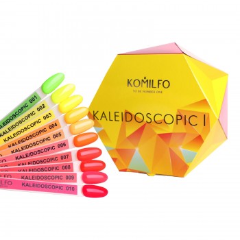 Komilfo Set KALEIDOSCOPIC 10 colors