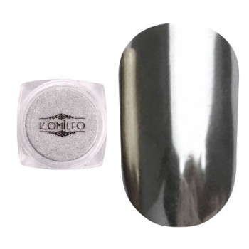 Komilfo Mirror Powder №001 silver 0.5 gr