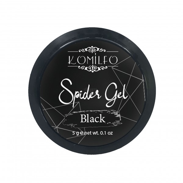 Komilfo Spider gel Black 5 gr