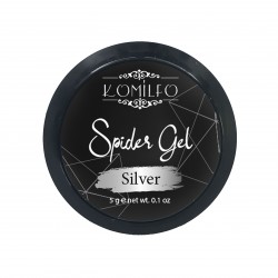 Komilfo-קומילפו Spider gel Silver 5 gr