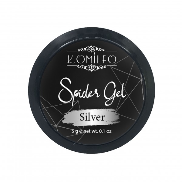 Komilfo Spider gel Silver 5 gr