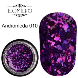 Komilfo-קומילפו Star Gel No010 Andromeda 5 ml