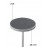 Refill set 26 mm black soft layer 50 pcs. 240 grit