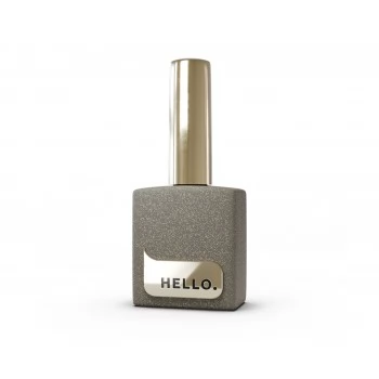 HELLO Gold flakes matte top 15 ml