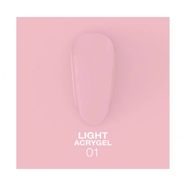 Liquid Light Acrygel no.1 30 ml Lunamoon Liquid Light Acrygel no.1 30 ml Lunamoon