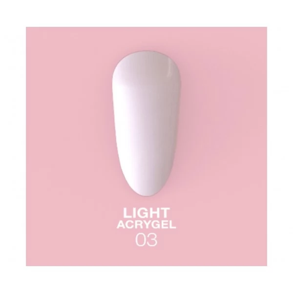 Liquid Light Acrygel no.3 30 ml Lunamoon Liquid Light Acrygel no.3 30 ml Lunamoon