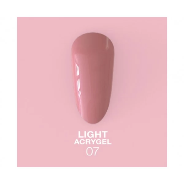 Liquid Light Acrygel no.7 30 ml Lunamoon Liquid Light Acrygel no.7 30 ml Lunamoon