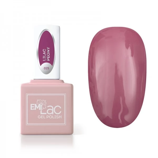 EMI Lac Gel polish Lilac peony 025 9 ml EMI Lac Gel polish Lilac peony 025 9 ml