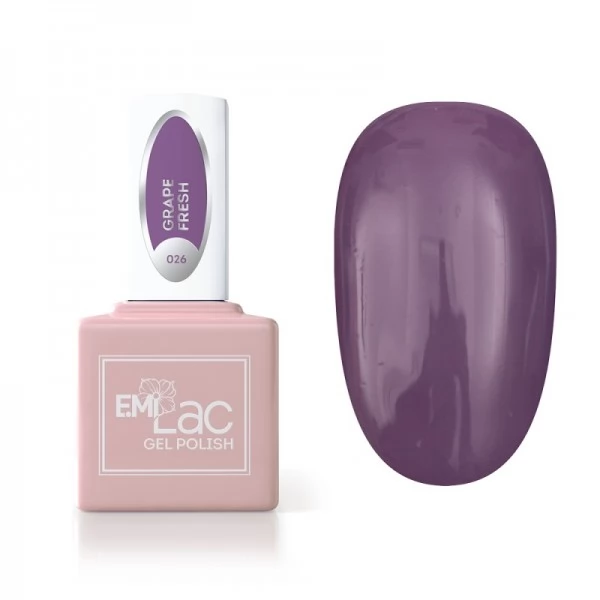 EMI Lac Gel polish Fresh grape 026 9 ml EMI Lac Gel polish Fresh grape 026 9 ml