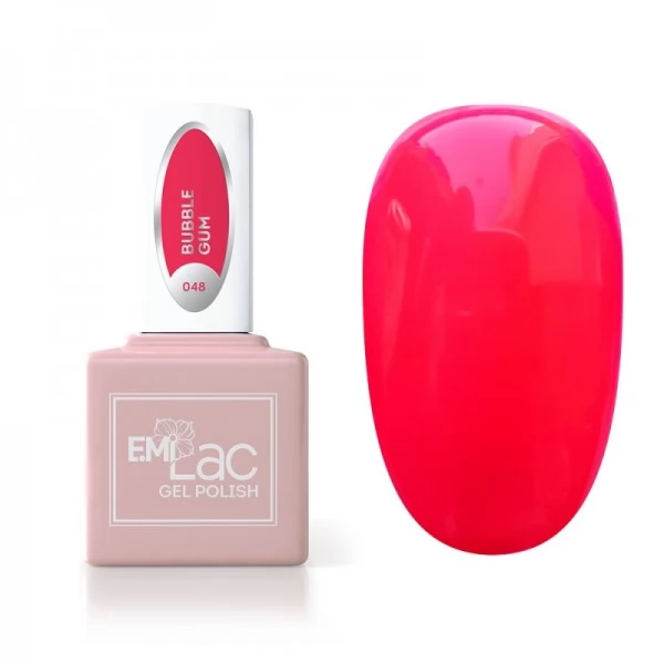 EMI Lac Gel polish NEON Bubble Gum 048 9 ml EMI Lac Gel polish NEON Bubble Gum 048 9 ml