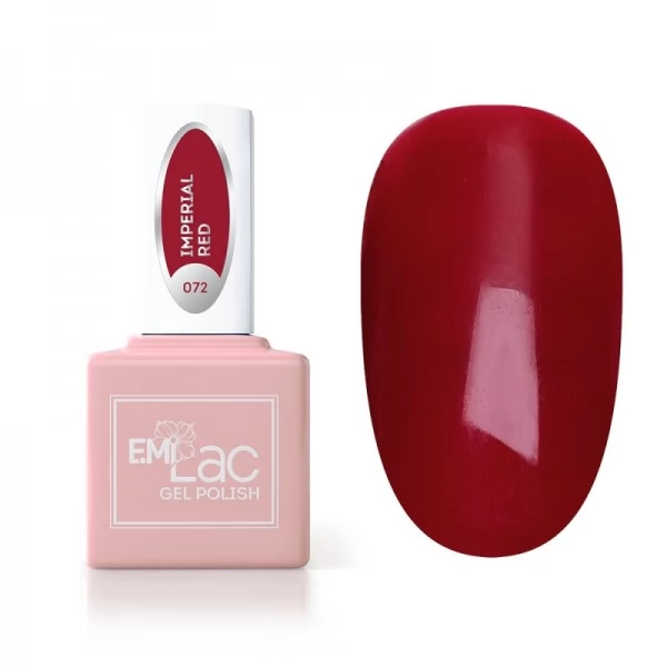 EMI Lac Gel polish DV Imperial Red 072 9 ml EMI Lac Gel polish DV Imperial Red 072 9 ml