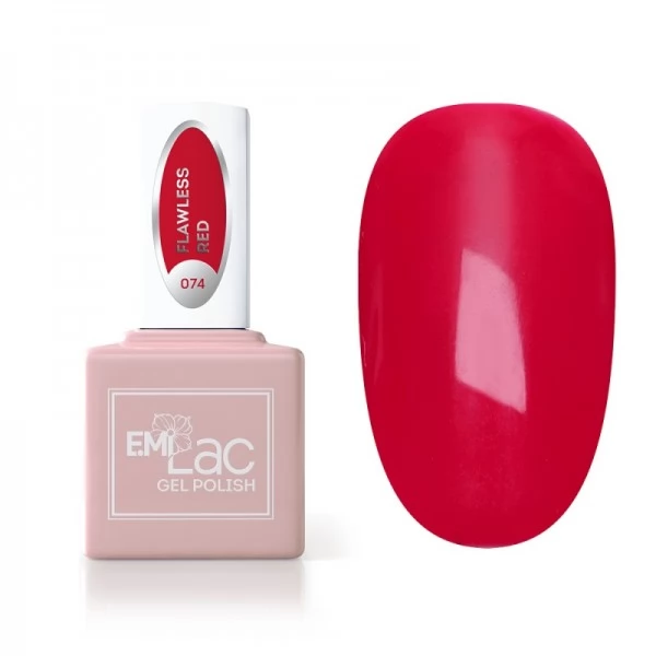 EMI Lac Gel polish DV Flawless Red 074 9 ml EMI Lac Gel polish DV Flawless Red 074 9 ml