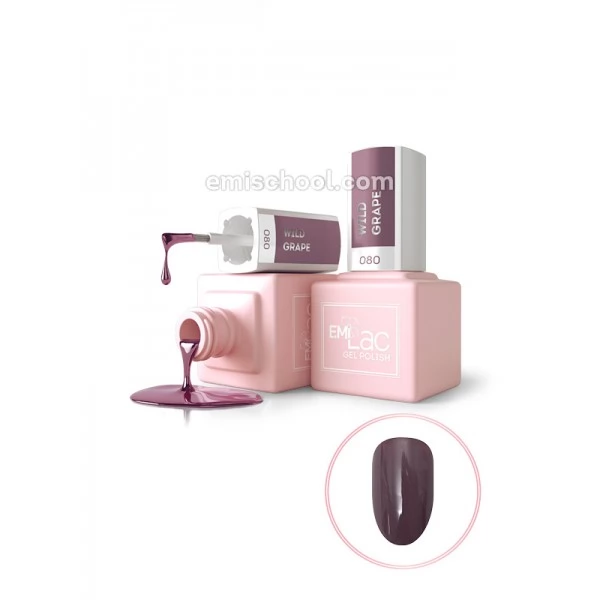 EMI Lac Gel polish RT Wild grapes 080 9 ml