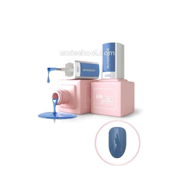 EMI Lac Gel polish RT Riverside 082 9 ml EMI Lac Gel polish RT Riverside 082 9 ml