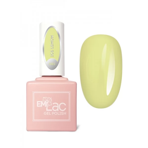 EMI Lac Gel polish SC Ice Lemon 085 9 ml EMI Lac Gel polish SC Ice Lemon 085 9 ml
