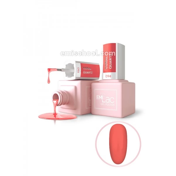 EMI Lac Gel polish TG Coral quartz 094 9 ml EMI Lac Gel polish TG Coral quartz 094 9 ml