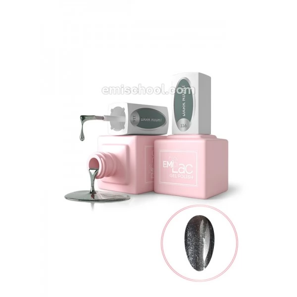 EMI Lac Gel polish SD Dark Night 116 9 ml EMI Lac Gel polish SD Dark Night 116 9 ml
