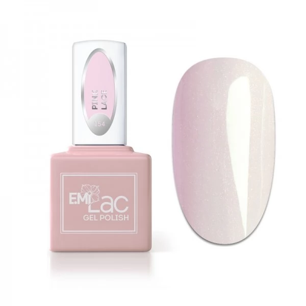 EMI Lac Gel polish WEC Pink lace 154 9 ml