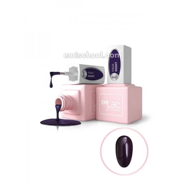 EMI Lac Gel polish FQ Gala-night 160 9 ml EMI Lac Gel polish FQ Gala-night 160 9 ml