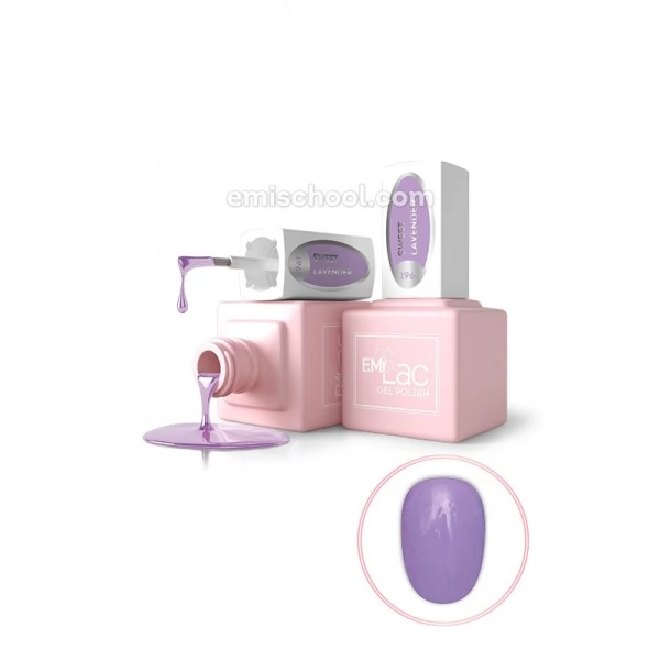 EMI Lac Gel polish PR Lavender 196 9 ml EMI Lac Gel polish PR Lavender 196 9 ml