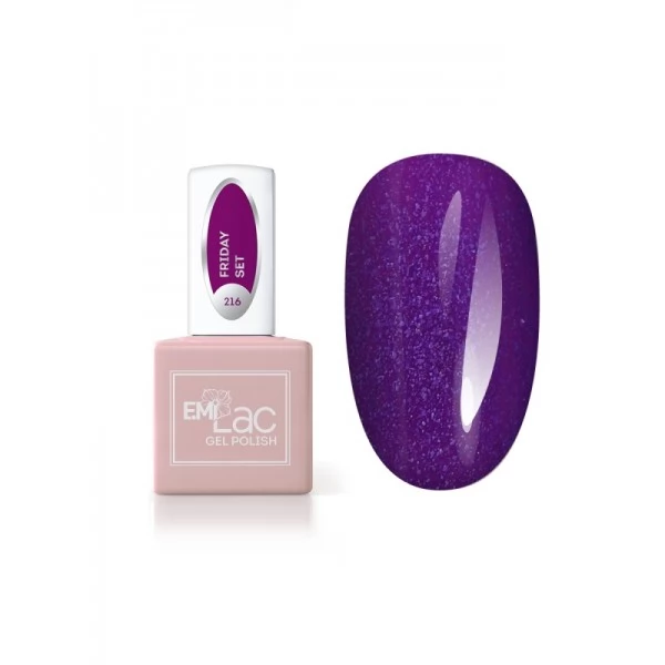 EMI Lac Gel polish HP Friday set 216 9 ml EMI Lac Gel polish HP Friday set 216 9 ml