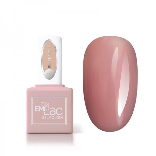 EMI Lac Gel polish Beige Style 252 9 ml EMI Lac Gel polish Beige Style 252 9 ml
