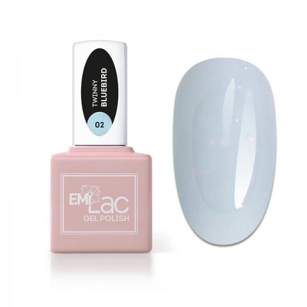 EMI Lac Gel polish Twinny Blue Bird 02 9 ml EMI Lac Gel polish Twinny Blue Bird 02 9 ml
