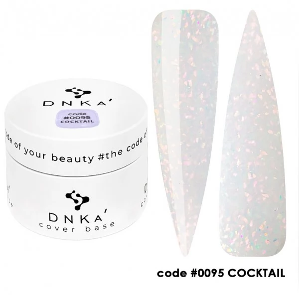DNKa Cover Base 30 ml no.0095 Cocktail DNKa Cover Base 30 ml no.0095 Cocktail