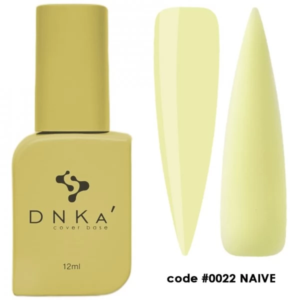 DNKa Cover Base 12 ml no.0022 Naive DNKa Cover Base 12 ml no.0022 Naive