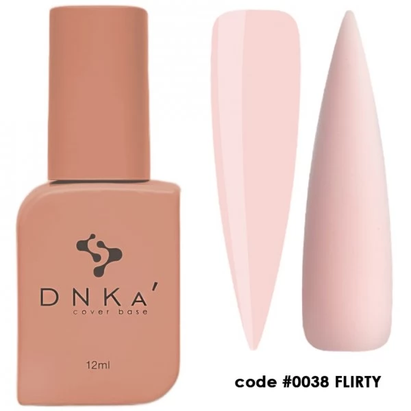DNKa Cover Base 12 ml no.0038 Flirty DNKa Cover Base 12 ml no.0038 Flirty
