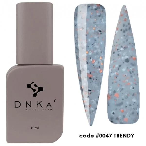 DNKa Cover Base 12 ml no.0047 Trendy DNKa Cover Base 12 ml no.0047 Trendy
