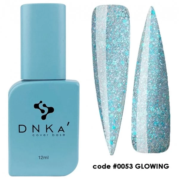 DNKa Cover Base 12 ml no.0053 Glowing DNKa Cover Base 12 ml no.0053 Glowing