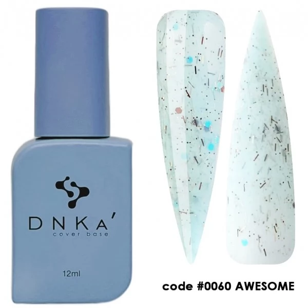 DNKa Cover Base 12 ml no.0060 Awesome DNKa Cover Base 12 ml no.0060 Awesome