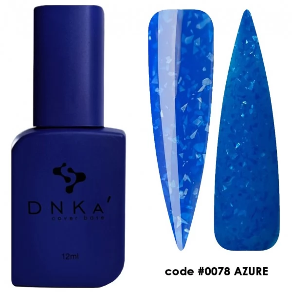 DNKa Cover Base 12 ml no.0078 Azure DNKa Cover Base 12 ml no.0078 Azure