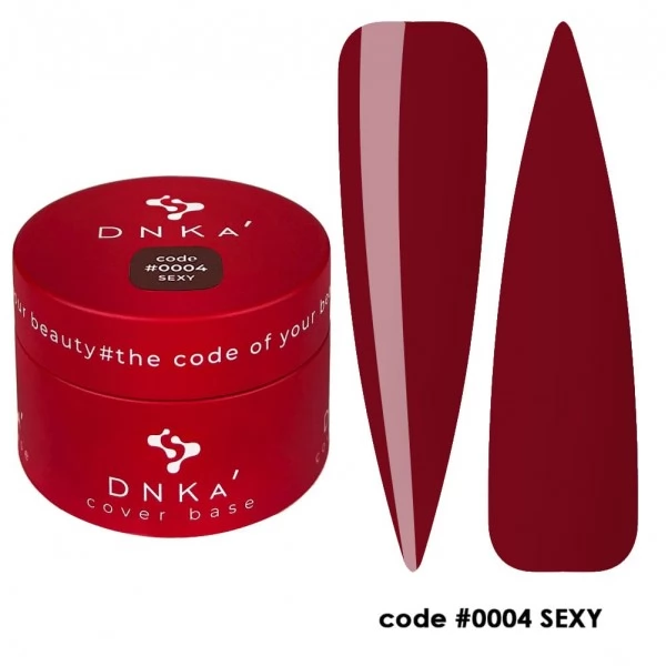 DNKa Cover Base 30 ml no.0004 Sexy DNKa Cover Base 30 ml no.0004 Sexy
