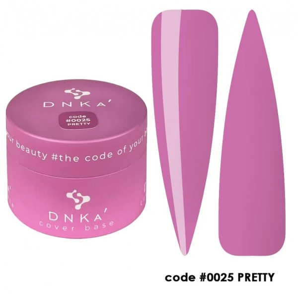 DNKa Cover Base 30 ml no.0025 Pretty DNKa Cover Base 30 ml no.0025 Pretty