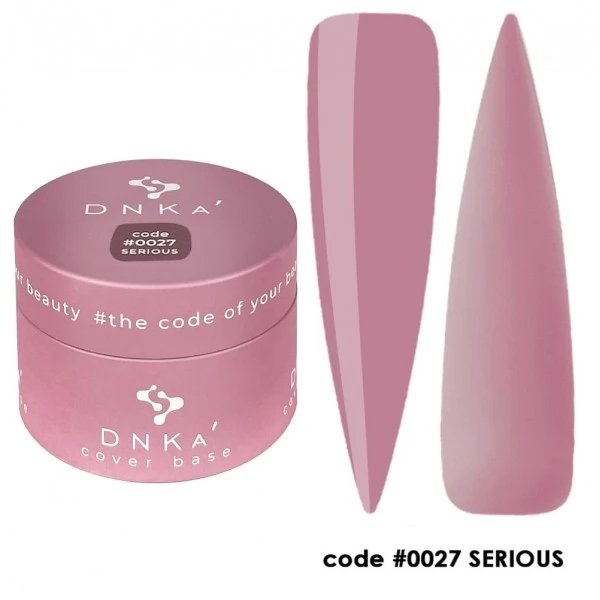 DNKa Cover Base 30 ml no.0027 Serious DNKa Cover Base 30 ml no.0027 Serious