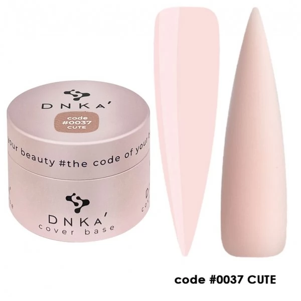 DNKa Cover Base 30 ml no.0037 Cute DNKa Cover Base 30 ml no.0037 Cute