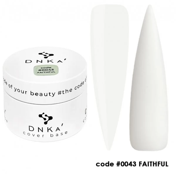 DNKa Cover Base 30 ml no.0043 Faithful DNKa Cover Base 30 ml no.0043 Faithful