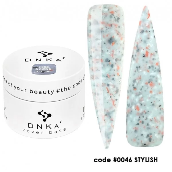 DNKa Cover Base 30 ml no.0046 Stylish DNKa Cover Base 30 ml no.0046 Stylish