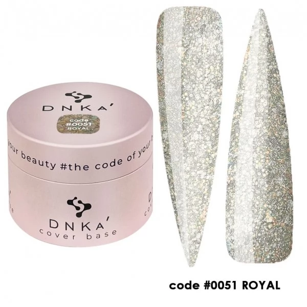 DNKa Cover Base 30 ml no.0051 Royal DNKa Cover Base 30 ml no.0051 Royal