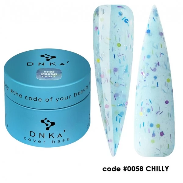 DNKa Cover Base 30 ml no.0058 Chilly DNKa Cover Base 30 ml no.0058 Chilly