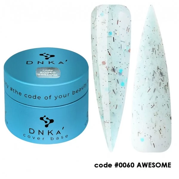 DNKa Cover Base 30 ml no.0060 Awesome DNKa Cover Base 30 ml no.0060 Awesome